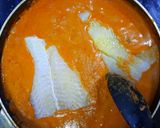 A picture of step 7 of Goanese Red Fish Curry.