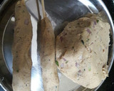 A picture of step 3 of Soya Sattu Seekh Kebab.