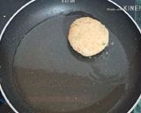 A picture of step 6 of Crispy Veg Tikki Burger Recipe/VegTikki Cheese Burger.