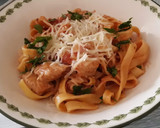Foto del paso 7 de la receta: Pasta con pollo y leche de coco