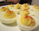 A picture of step 6 of Deviled Eggs.