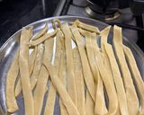 A picture of step 2 of Fettuccine pasta masala.