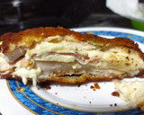 Foto del paso 3 de la receta: Pechuga de pollo rellena con guarnición de espinacas