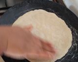 A picture of step 11 of Jollad Rotti (Badnekayi and chaulikai palle).