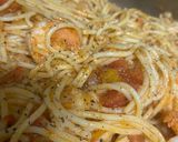 Φωτογραφία βήματος 3 της συνταγής Spaghetti με γαρίδες απίθανο!!!