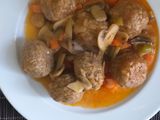 Albóndigas en salsa