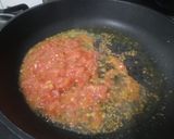 A picture of step 4 of Dahi Papad Sabji.