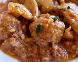 Foto del paso 14 de la receta: Albóndigas con sepia y bacon con picada de almendras