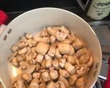 Foto del paso 1 de la receta: Crema de choclo y champiñones