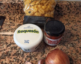 Foto del paso 1 de la receta: Pasta con tomate seco y requesón