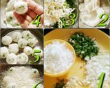 A picture of step 6 of Leftover rice balls.