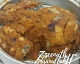 A picture of step 3 of Lahori Chargha.