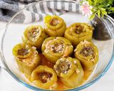 Foto langkah ke 9 dari resep Biber Dolması (Turkish Stuffed Pepper).