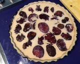 Une image de l'étape 12 de Tarte aux prunes d'ente et fruits confits (pâte brisée sarrasin, prune, épeautre).