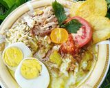 Foto langkah ke 17 dari resep Soto Ayam Kampung dan Keripik Kentang.