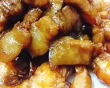 Hình bước làm 4 của món Tôm rang thịt ba chỉ