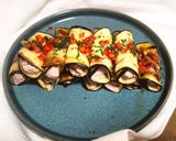 Badrijani padlizsántekercsek recept fázis 4 fotója