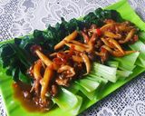 Foto langkah ke 6 dari resep Pokcoy Saus Jamur.