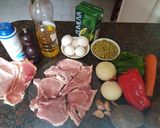 Foto del paso 1 de la receta: Costillitas de cerdo a la Riojana-chuletas de Cerdo a la Riojana