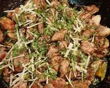 A picture of step 4 of Chicken white kadhai.