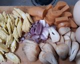 Foto langkah ke 1 dari resep Oseng telur.