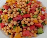 Foto del paso 10 de la receta: Ensalada de garbanzos con langostinos y mejillones
