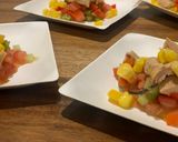 Foto del paso 3 de la receta: Pico de gallo, melva canutera de Andalucía y maíz