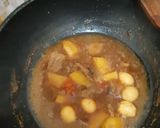 Foto langkah ke 7 dari resep Semur Daging Kentang Telur Puyuh.