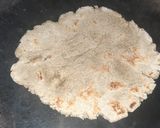 A picture of step 6 of Bajra Roti.