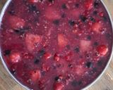 Gyümölcsös túrótorta 🍓🫐 (sütés nélküli) recept fázis 3 fotója