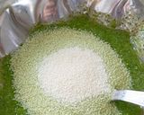 A picture of step 3 of Tricolour Veggies Dosa Healthy Breakfast / Snack Recipe for Independence day.
