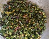 भिंडी भुजिया (Bhindi Bhujiya recipe in Hindi) रेसिपी चरण 4 फोटो