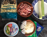Foto del paso 1 de la receta: Gnocchi con salsa de quesos y bacon..😋
