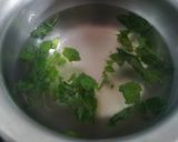 A picture of step 2 of Basil chai/tea.