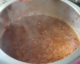 A picture of step 2 of Kathal (jackfruit).