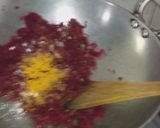 A picture of step 2 of Navratri special - Beetroot tikki.