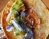 Foto del paso 5 de la receta: Enchiladas de flor de calabaza y champiñones 🍄🍂🌶🌶