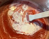 Narancsos epres-málnás krémleves vanília fagylalttal és csoki öntettel 🌸 recept fázis 1 fotója