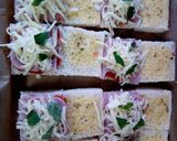 A picture of step 6 of PizzaHamSliders with Boiled Egg Salad#TheBigFive#KidsMenu#Main.