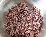 A picture of step 1 of Black rice khichdi.