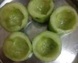 स्प्राउटेड क्यूकम्बर कप्स (sprouted cucumber cups recipe in Hindi) रेसिपी चरण 4 फोटो