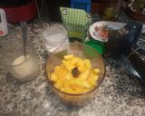 Foto del paso 7 de la receta: Tarta individual de turrón y mango