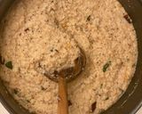 A picture of step 3 of Red rice Pundi Gatti (Rice dumplings).