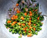 A picture of step 4 of Broken Pearl Millet Upma.