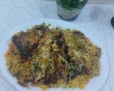 A picture of step 5 of Fish biryani.