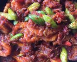 Foto langkah ke 6 dari resep Udang petai balado.