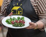 Foto del paso 4 de la receta: Hamburguesas de remolacha y mijo con chips de Kale