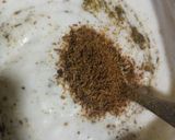 A picture of step 2 of Zeera Raita!.