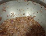 A picture of step 1 of Mathi matter pulav.
