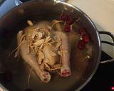 Hình bước làm 5 của món Gà Hầm Nhân Sâm/ Ginseng Chicken Soup